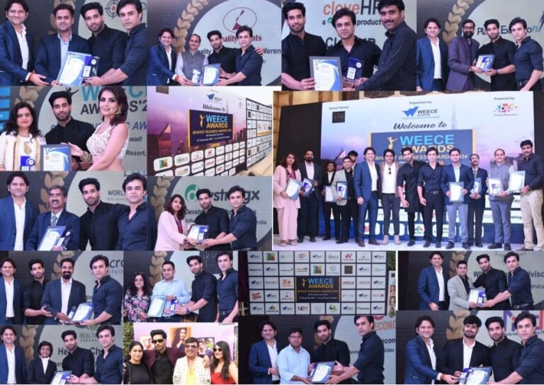 Bharat Business Awards 2024 organized by WEECE Entertainment and Events Pvt. Ltd on 14 Nov 2024